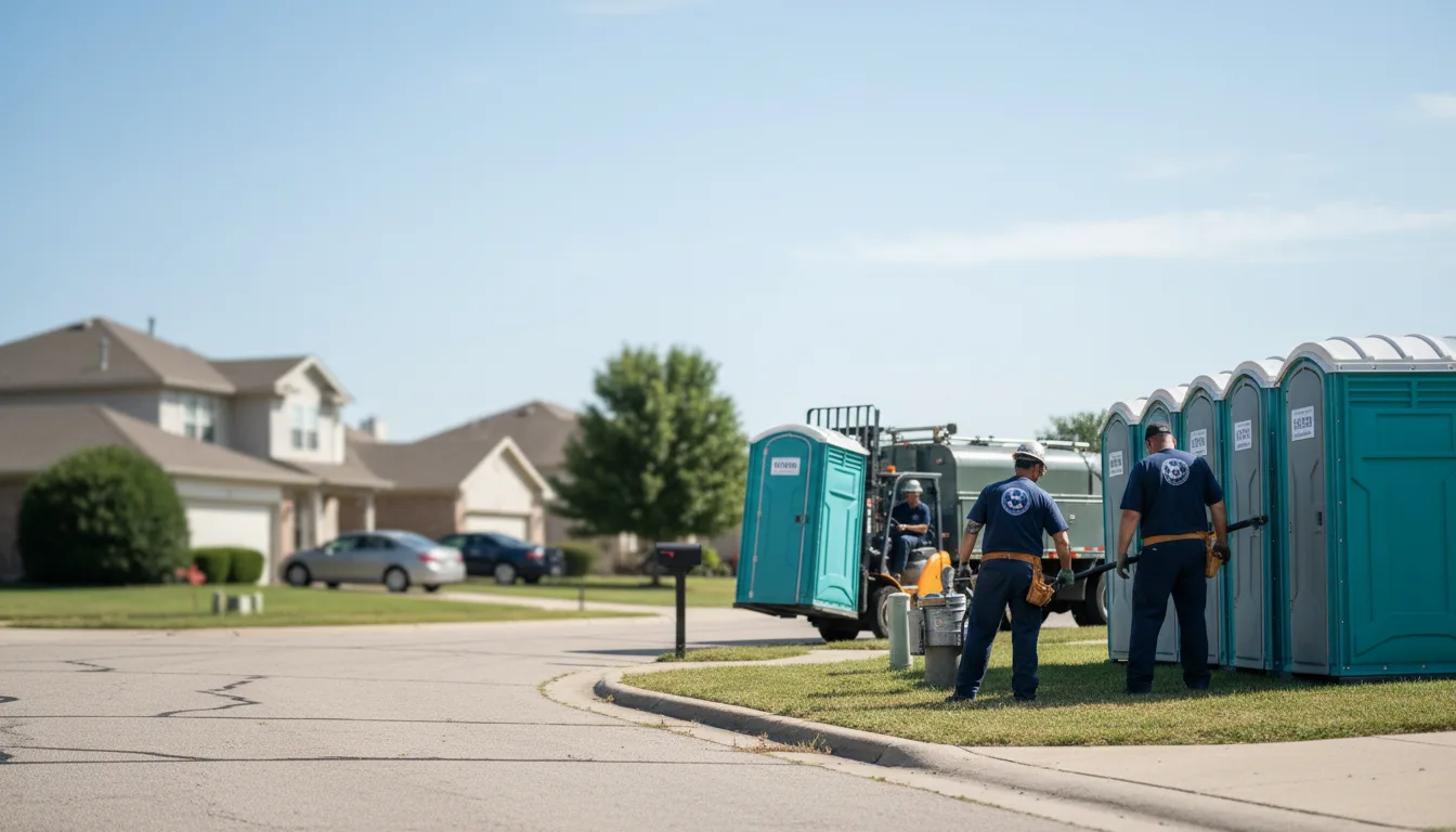 Porta Potty Rental in Ralston, OK near me